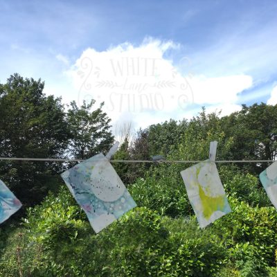 On an Artists Washing Line